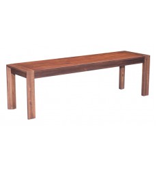  Perth Bench Chestnut (100589) - Zuo Modern