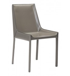  Fashion Dining Chair Stone Gray (100648) - Zuo Modern
