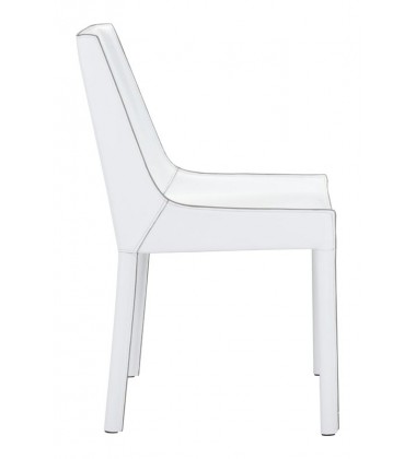  Fashion Dining Chair White (100649) - Zuo Modern