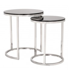  Rem Coffee Table Sets Black & Stainless (100651) - Zuo Modern