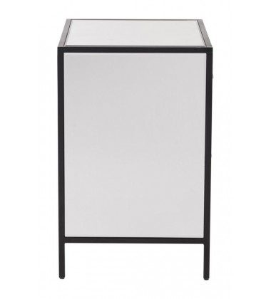  Upton End Table Mirror & Metal (100665) - Zuo Modern