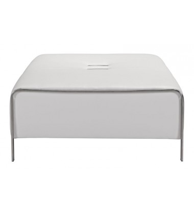  Thor Ottoman White (100675) - Zuo Modern