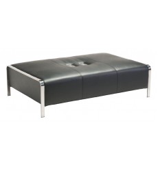  Thor Ottoman Black (100679) - Zuo Modern