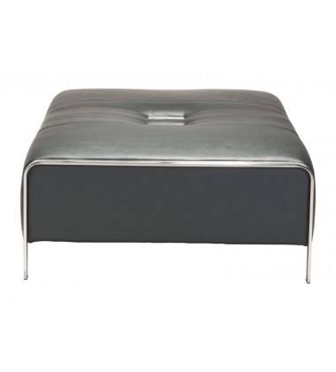 Thor Ottoman Black (100679) - Zuo Modern Thor Ottoman Black (100679) - Zuo Modern