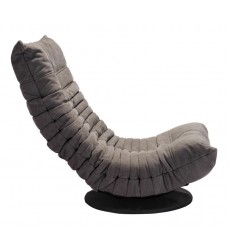 Down Low Swivel Chair Gray (100682) - Zuo Modern