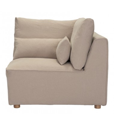  California Corner Chair Stone (100704) - Zuo Modern