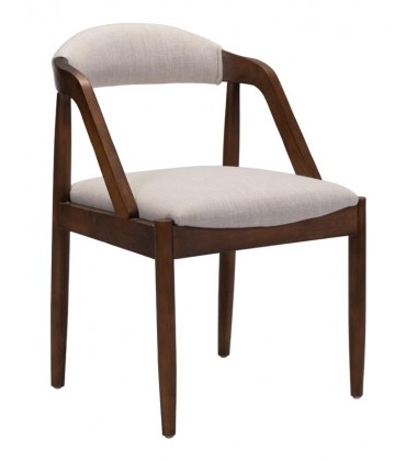  Jefferson Dining Chair Beige (100722) - Zuo Modern