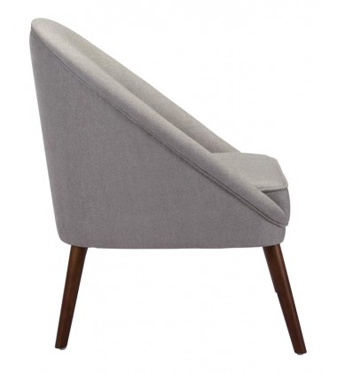  Carter Occasional Chair Light Gray (100728) - Zuo Modern