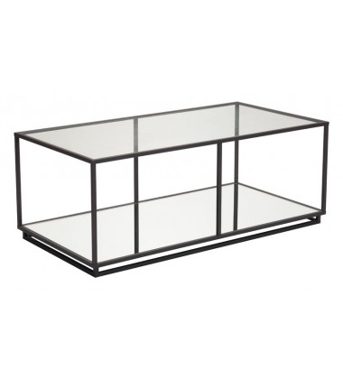  Kure Coffee Table- Distressed Black (100753) - Zuo Modern