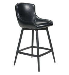  Dresden Bar Chair Black (100758) - Zuo Modern