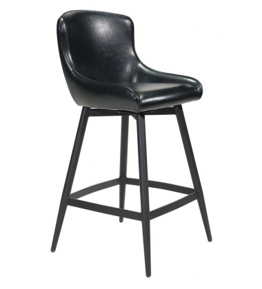  Dresden Bar Chair Black (100758) - Zuo Modern