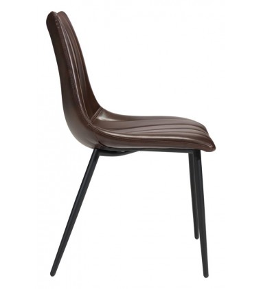  Norwich Dining Chair Brown (100759) - Zuo Modern