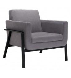  Homestead Lounge Chair Gray (100765) - Zuo Modern