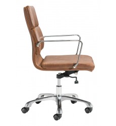  Ithaca Office Chair Vintage Brown (100770) - Zuo Modern