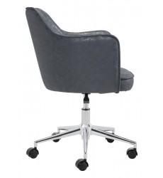  Keen Office Chair Vintage Black (100771) - Zuo Modern