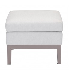  Ojai Ottoman Champagne White (100789) - Zuo Modern