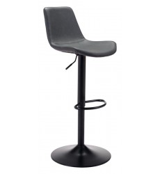  Lakeshore Bar Chair Vintage Dark Gray (100841) - Zuo Modern