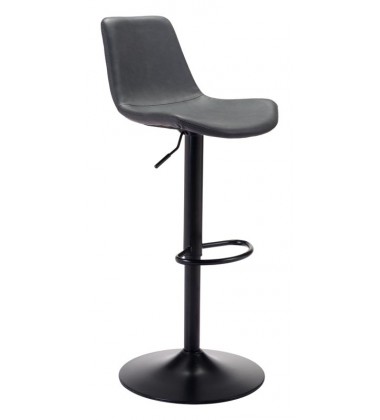  Lakeshore Bar Chair Vintage Dark Gray (100841) - Zuo Modern