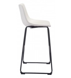  Smart Bar Chair Distressed White (100844) - Zuo Modern