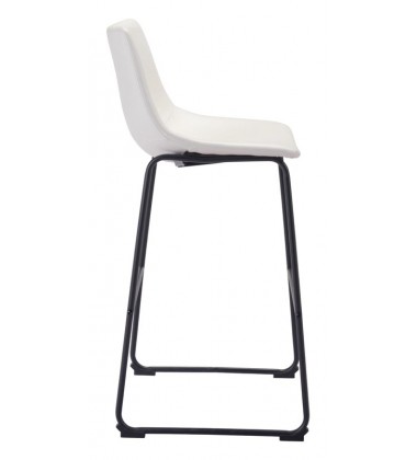  Smart Bar Chair Distressed White (100844) - Zuo Modern
