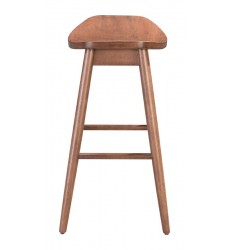  Trinity Counter Stool Walnut (100952) - Zuo Modern
