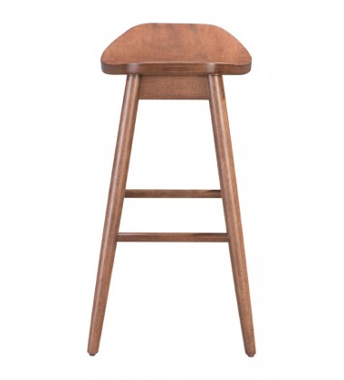 Trinity Counter Stool Walnut (100952) - Zuo Modern  Trinity Counter Stool Walnut (100952) - Zuo Modern