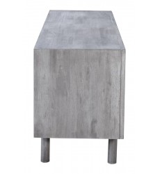 Raven Tv Stand Old Gray (100971) - Zuo Modern  Raven Tv Stand Old Gray (100971) - Zuo Modern