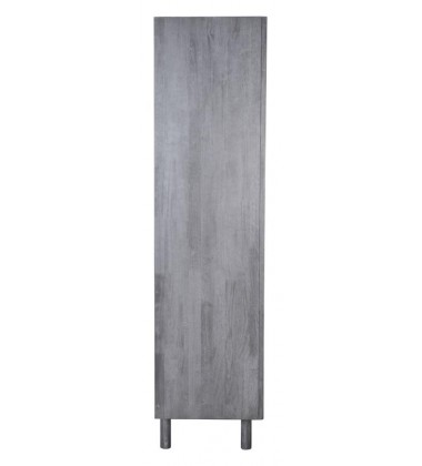  Raven Narrow Tall Shelf Old Gray (100972) - Zuo Modern