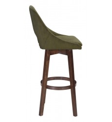 Ashmore Bar Chair Emerald Green (101011) - Zuo Modern