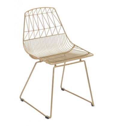  Brody Dining Chair Gold (101023) - Zuo Modern