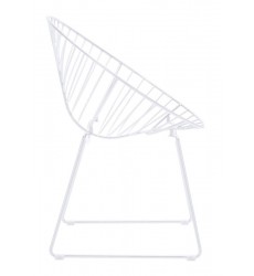  Hyde Outdoor Lounge Chair White (101027) - Zuo Modern