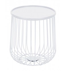 Gilbert Side Table White (101030) - Zuo Modern  Gilbert Side Table White (101030) - Zuo Modern