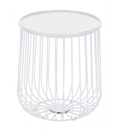  Gilbert Side Table White (101030) - Zuo Modern