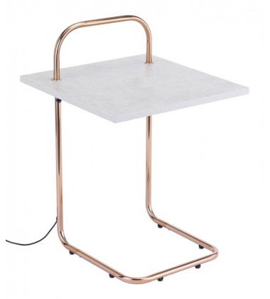  Essex Wireless Charging Side Table (101037) - Zuo Modern