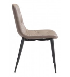  Tangiers Dining Chair Taupe (101082) - Zuo Modern