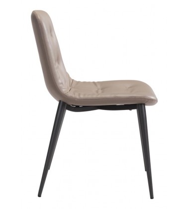  Tangiers Dining Chair Taupe (101082) - Zuo Modern