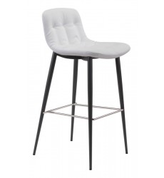  Tangiers Bar Chair White (101087) - Zuo Modern