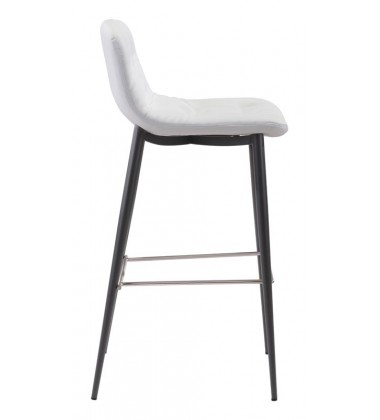 Tangiers Bar Chair White (101087) - Zuo Modern