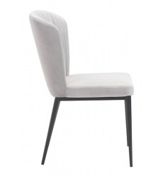  Tolivere Dining Chair Gray Velvet (101103) - Zuo Modern