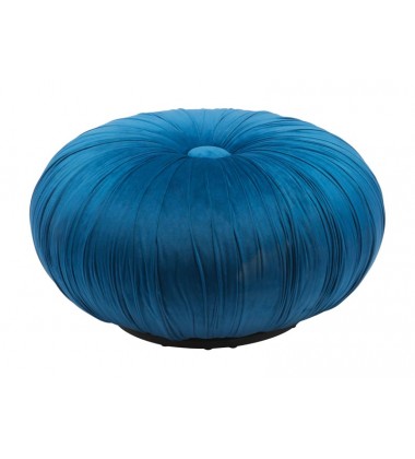  Bund Ottoman Blue Velvet  (101124) - Zuo Modern