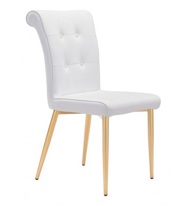  Niles Dining Chair White (101141) - Zuo Modern