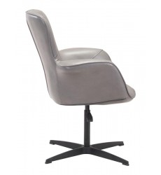  Alain Arm Chair Gray (101150) - Zuo Modern