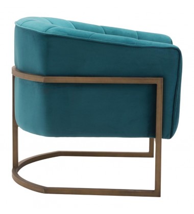  Lyric Occasional Chair Green Velvet  (101152) - Zuo Modern