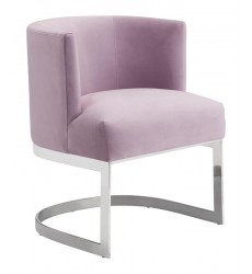  Artist Occasional Chair Pink Velvet (101169) - Zuo Modern
