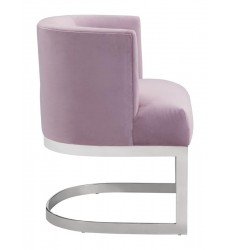  Artist Occasional Chair Pink Velvet (101169) - Zuo Modern