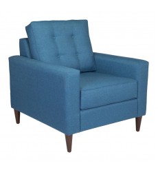 Morgan Arm Chair Blue (101202) - Zuo Modern  Morgan Arm Chair Blue (101202) - Zuo Modern