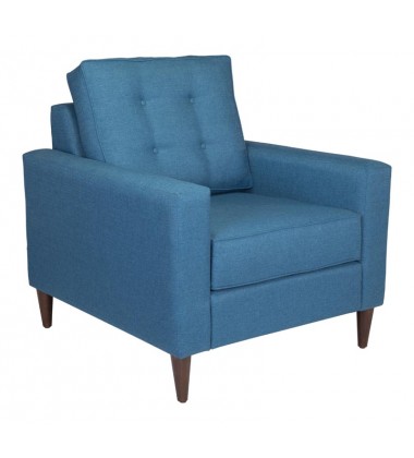 Morgan Arm Chair Blue (101202) - Zuo Modern  Morgan Arm Chair Blue (101202) - Zuo Modern