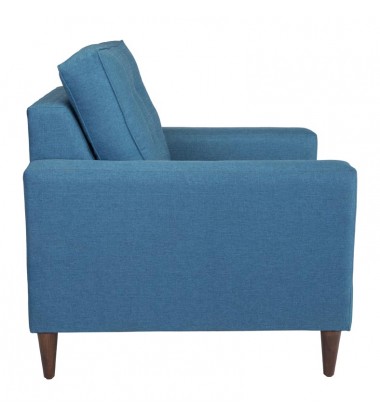 Morgan Arm Chair Blue (101202) - Zuo Modern  Morgan Arm Chair Blue (101202) - Zuo Modern