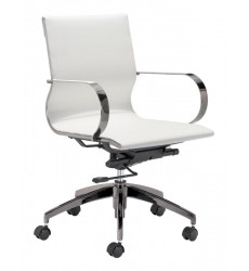  Kano Office Chair White (101267) - Zuo Modern