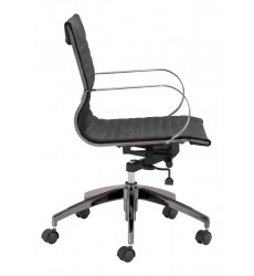  Kano Office Chair Gray Velvet (101268) - Zuo Modern